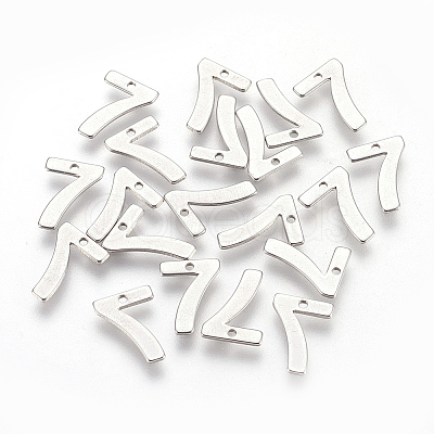 Tarnish Resistant 201 Stainless Steel Charms STAS-F175-01P-7-1