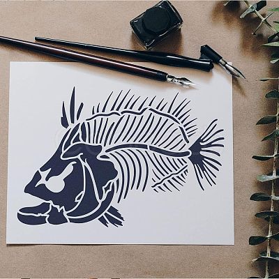 Plastic Reusable Drawing Painting Stencils Templates DIY-WH0172-904-1