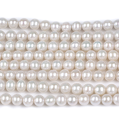 Natural Cultured Freshwater Pearl Beads Strands PEAR-R063-20-01A-1