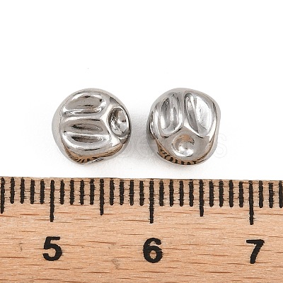 Irregular 304 Stainless Steel Beads STAS-D394-03K-P-1