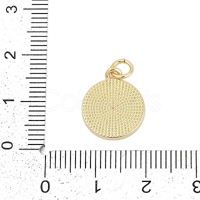 Brass Enamel Pendants KK-G522-06G-1