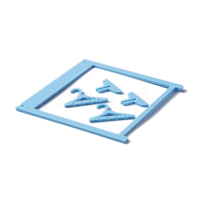 Acrylic Earring Stands Set EDIS-WH0006-39A-1