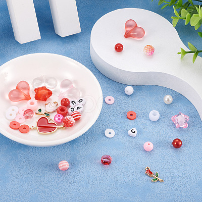 DIY Jewelry Making Finding Kit for Valentine's Day DIY-CD0001-44-1