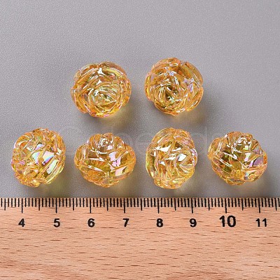 Transparent Acrylic Beads TACR-S154-31C-919-1