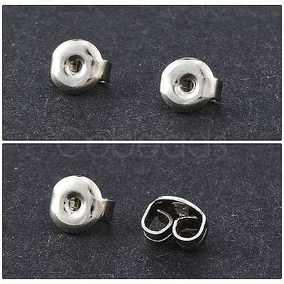 50Pcs Iron Ear Nuts IFIN-FS0001-55-1