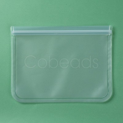 PEVA Waterproof Translucent Resealable Bag AJEW-F051-04-1