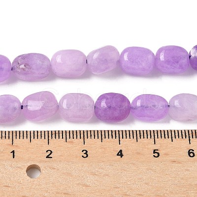 Dyed Natural Malaysia Jade Beads Strands G-P528-I10-01-1