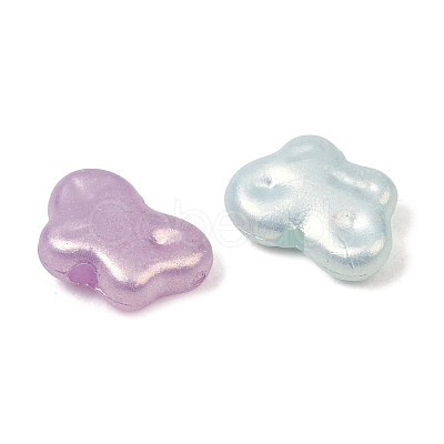 Opaque Acrylic Beads AC-CBAE09B-13-1