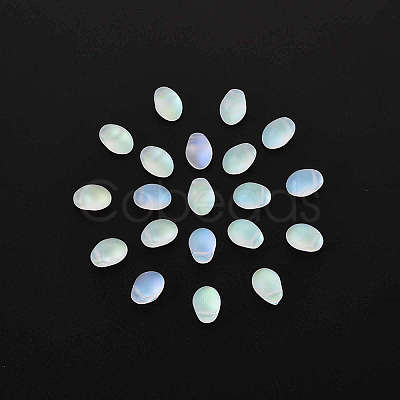 20Pcs Transparent Spray Painted Glass Charms GLAA-YW0001-06-1