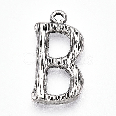 304 Stainless Steel Pendants STAS-N117-01P-B-1