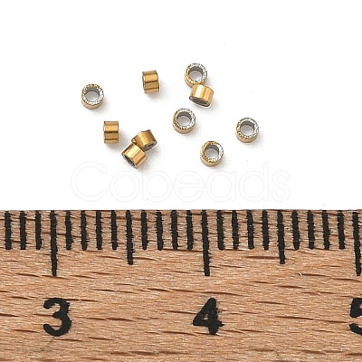 304 Stainless Steel Beads STAS-P448-01D-G-1