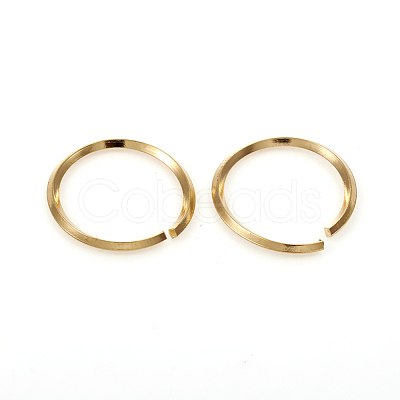 304 Stainless Steel Open Jump Rings STAS-G224-22G-08-1