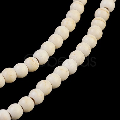 Synthetic Turquoise Beads Strands TURQ-G106-4mm-02Q-1