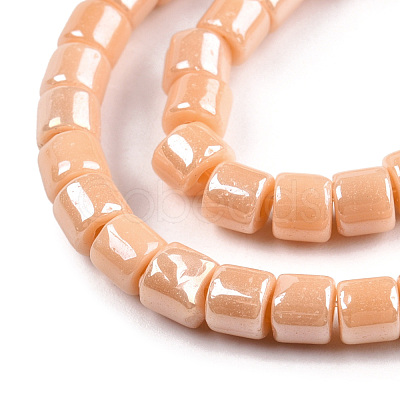 Opaque Glass Bead Strands GLAA-N047-09-D02-1