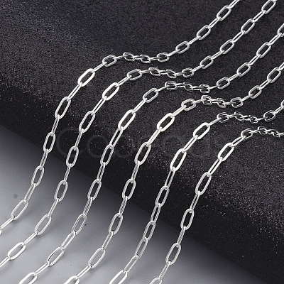Brass Paperclip Chains X-CHC-S008-001D-S-1