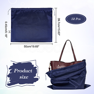 Cloth Imitation Silk Dustproof Storage Pouches ABAG-WH0044-47A-1