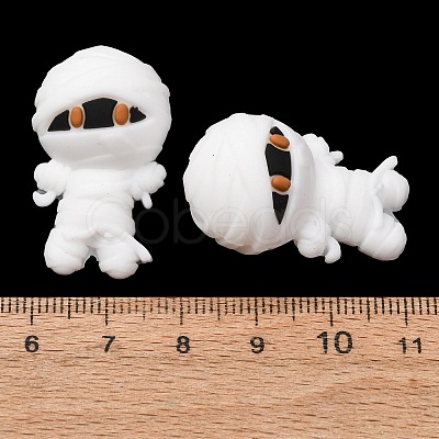 Halloween Silicone Focal Beads SL-CBADC51-13-1