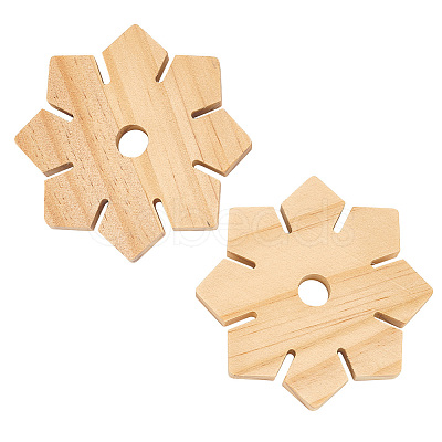 Wood Bracelet Knitters TOOL-WH0155-114A-1