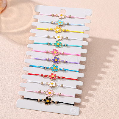 12Pcs Alloy Enamel Link Bracelets FS-WGF9699-01-1