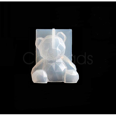 DIY Silicone Bear Display Decoration Molds BEAR-PW0001-51-1