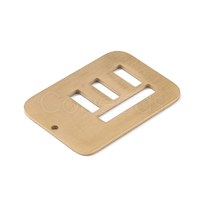 Ion Plating(IP) 304 Stainless Steel Pendants STAS-K216-49E-G-1