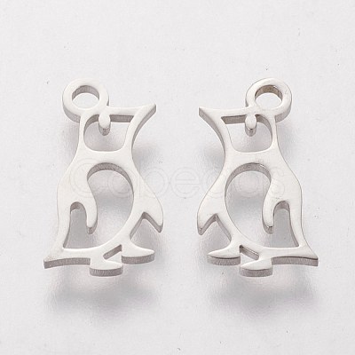 Non-Tarnish 201 Stainless Steel Charms STAS-S105-T212-1