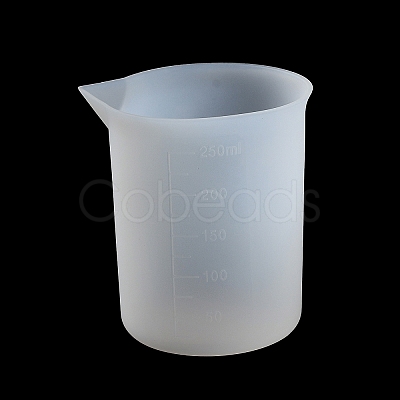 Silicone Epoxy Resin Mixing Measuring Cups X-DIY-G091-07D-1