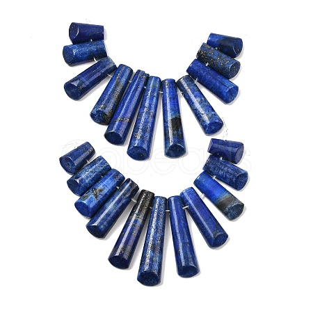 Natural Lapis Lazuli Beads Strands G-P298-I01-1
