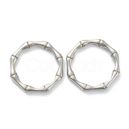 Non-Tarnish 304 Stainless Steel Linking Rings STAS-P279-01B-P-1