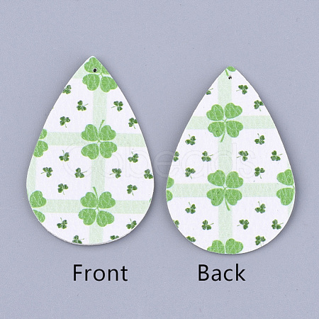 PU Leather Big Pendants X-FIND-S311-008B-1