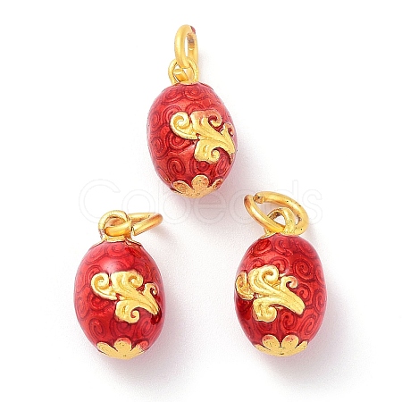 Alloy Enamel Charms ENAM-A001-01C-1