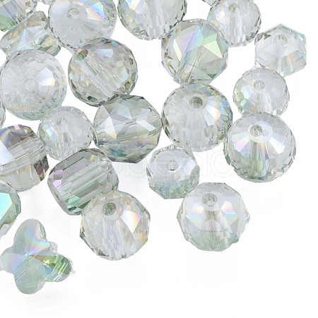 Transparent Glass Beads EGLA-N002-49-B07-1