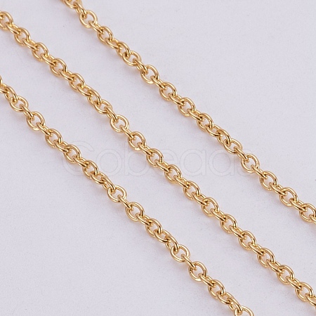 Ion Plating(IP) 304 Stainless Steel Cable Chains CHS-F001-01G-1