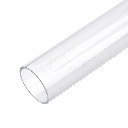 Transparent Acrylic Pipe AJEW-WH0475-51H-1