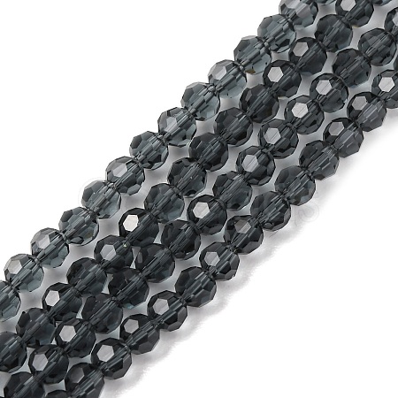 Imitation Austrian Crystal Bead Strands G-M181-4mm-20A-1-1