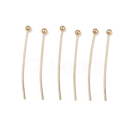 Brass Ball Head Pins KK-P309-03G-1