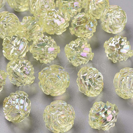 Transparent Acrylic Beads TACR-S154-31C-915-1