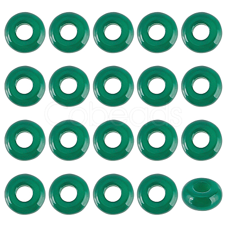 20Pcs Dyed Natural Malaysia Jade European Beads FIND-ME0003-87A-1
