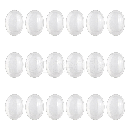 Fingerinspire 18Pcs Opalite Cabochons G-FG0001-02-1