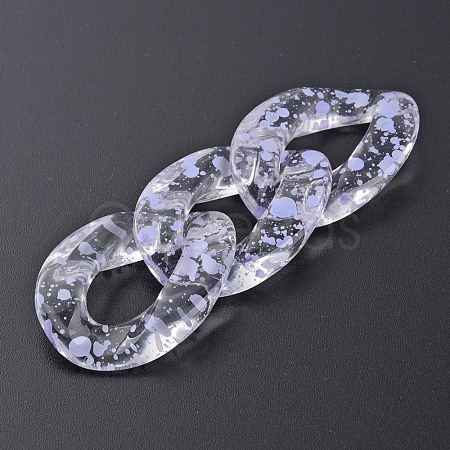 Transparent Acrylic Linking Rings OACR-N009-014A-06-1