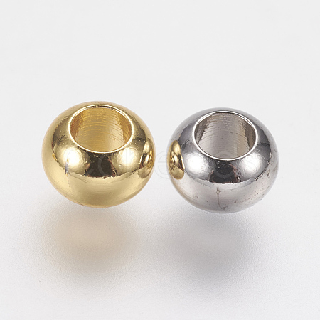 Brass Spacer Beads KK-F730-04-1
