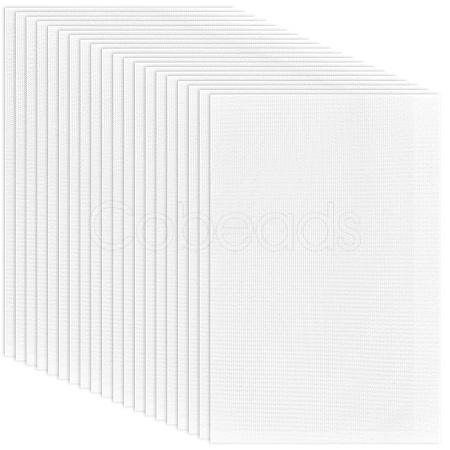 Plastic Mesh Canvas Sheets AJEW-CP0008-79B-1