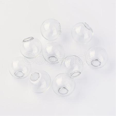 Round Mechanized One Hole Blown Glass Globe Ball Bottles BLOW-R001-10mm-1