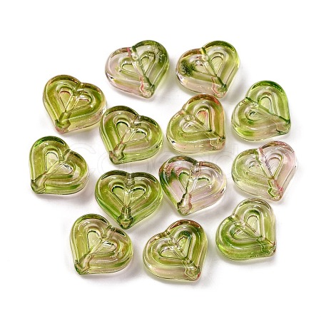 704Pcs Two Tone Transparent Acrylic Beads MACR-K359-28C-1