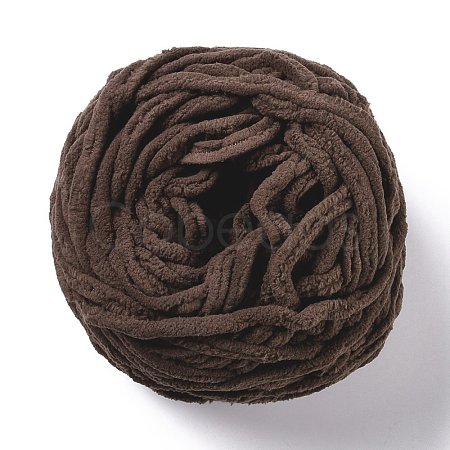 Bulky Soft Polyester Crocheting Knitting Yarn for Scarf OCOR-G009-03F-1