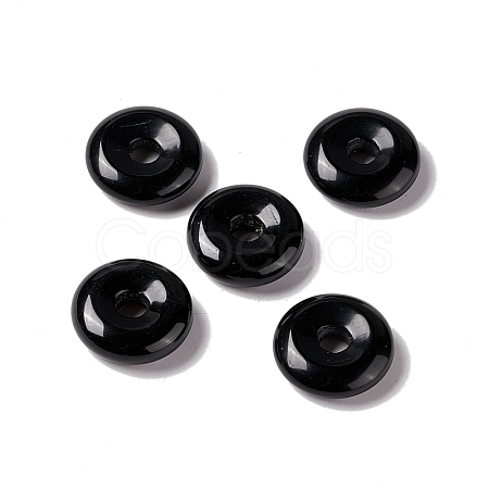 Natural Obsidian Pendants G-E135-03F-1