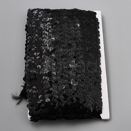 Polyester & Plastic Paillette Beads OCOR-WH0086-62C-1