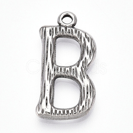 304 Stainless Steel Pendants STAS-N117-01P-B-1