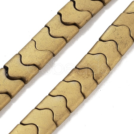 Synthetic Non-magnetic Hematite Beads Strands G-P545-I02-01F-1