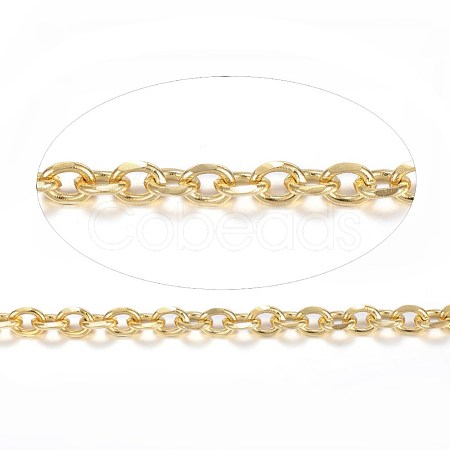 Ion Plating(IP) 304 Stainless Steel Cable Chains CHS-H007-04G-1